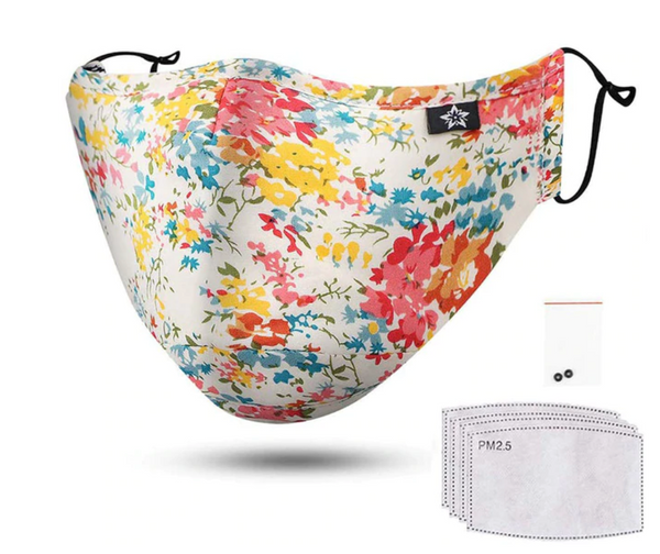 Re- Usable Face mask with replacement filters. Pre-Order